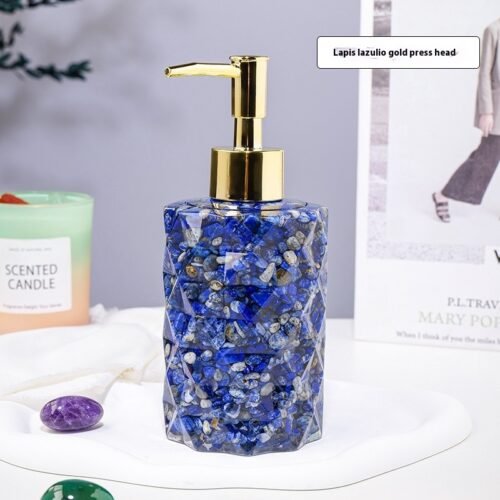 Natural Crystal Gravel Cosmetics Bottle - Image 5