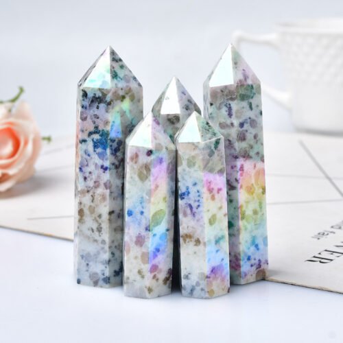 Donghai Natural Crystal Electroplating Hexagonal - Image 2