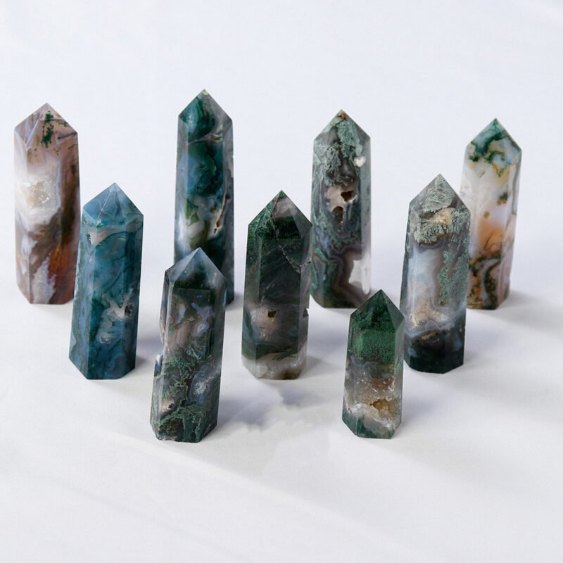 Natural Crystal Hexagonal Column Agate - Image 6