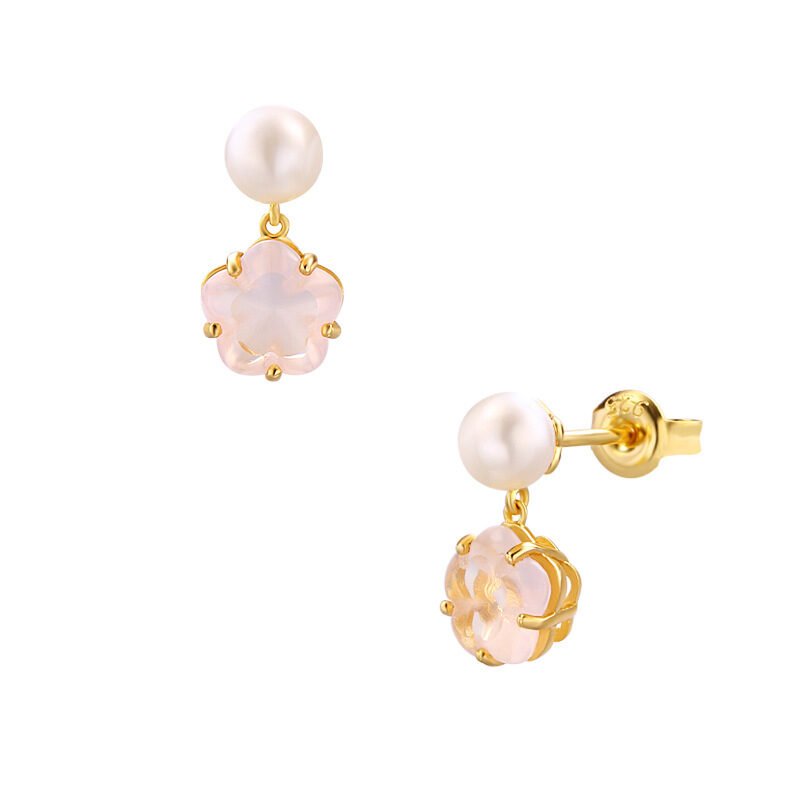 Anti Allergic Natural Pearl Earrings - Image 4