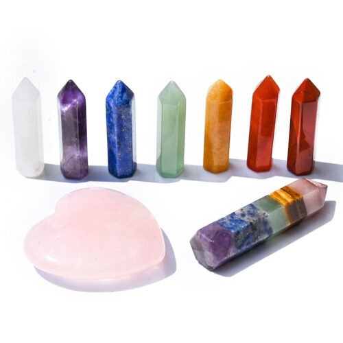 Natural Crystal Hexagon Prism Gift Set - Image 8