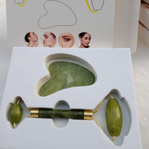 Natural Crystal Jade Roller Beauty Face Lifting Massager - Image 5