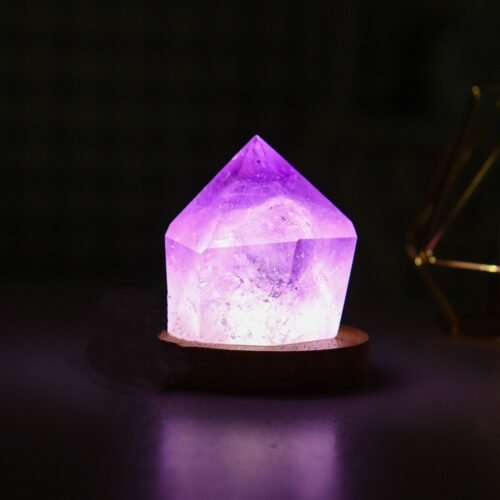 Natural Crystal Tower Night Light - Image 4