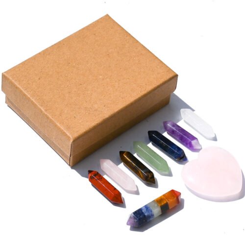 Natural Crystal Hexagon Prism Gift Set - Image 3