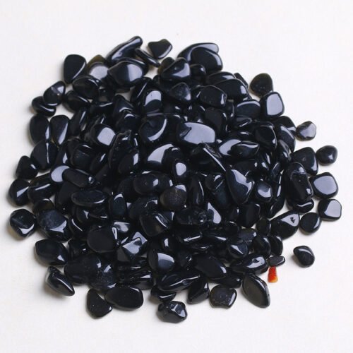 Natural Obsidian Crushed Stone Crystal - Image 4