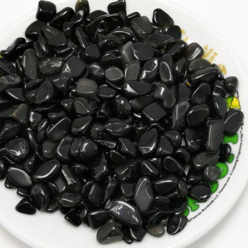 Natural Obsidian Crushed Stone Crystal - Image 3