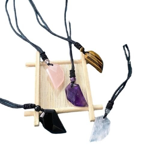 Crystal Wolf Tooth Necklace - Image 10