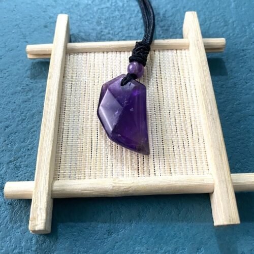 Crystal Wolf Tooth Necklace - Image 2
