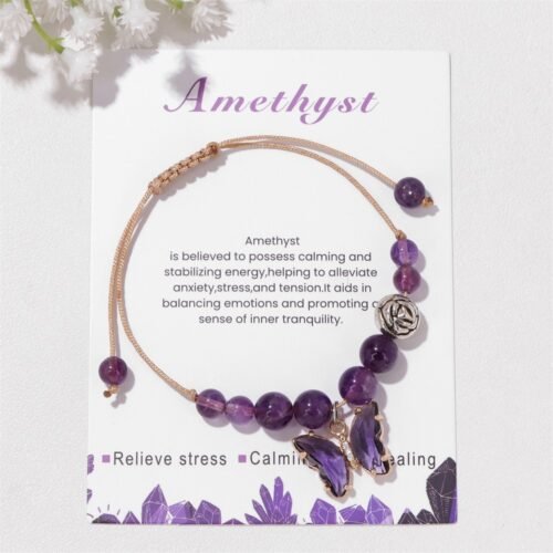Women's Natural Crystal Stone Bracelet - Image 3