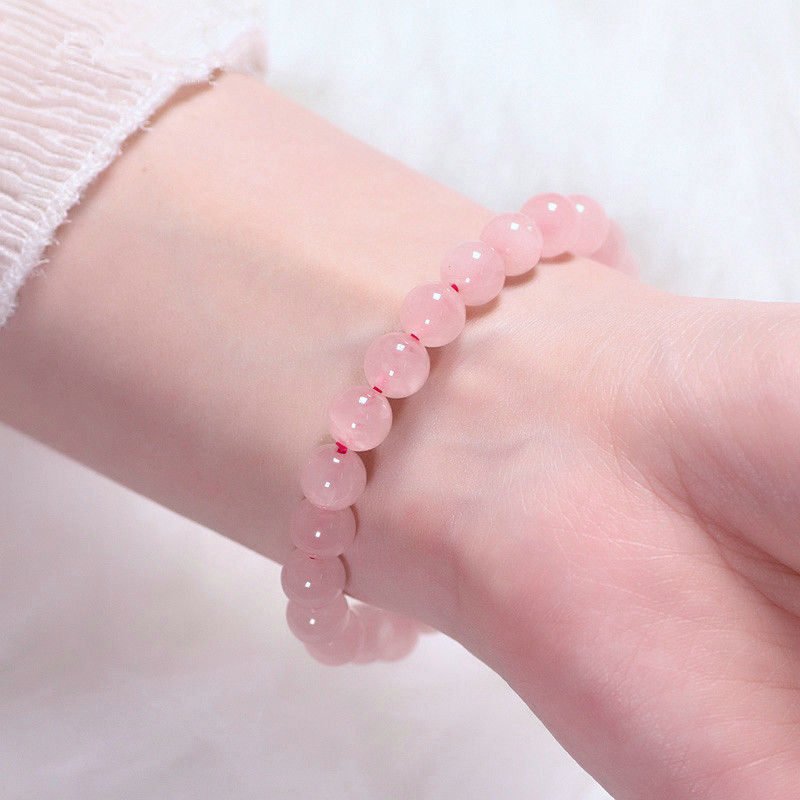 Women's Bracelet Strawberry Quartz