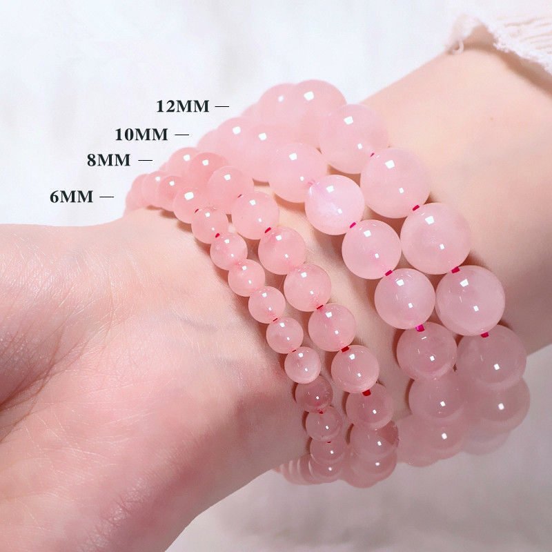 Women's Bracelet Strawberry Quartz - Image 4