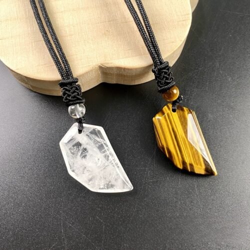 Crystal Wolf Tooth Necklace - Image 8